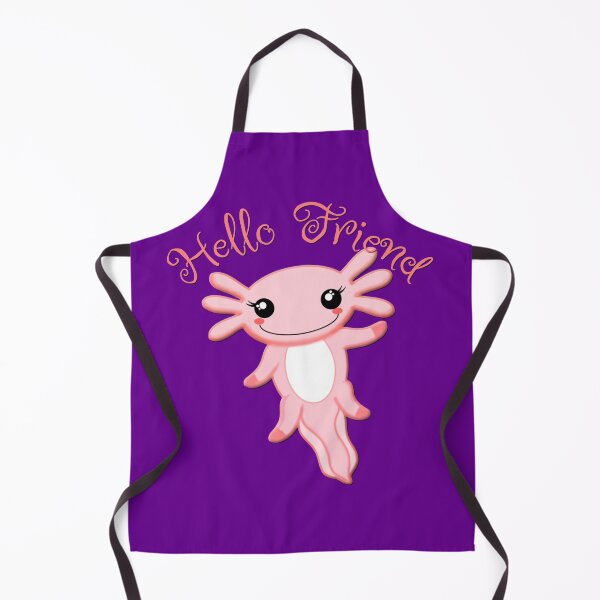Item preview, Hello Friend Kawaii Axolotl designed and sold by Alondra.