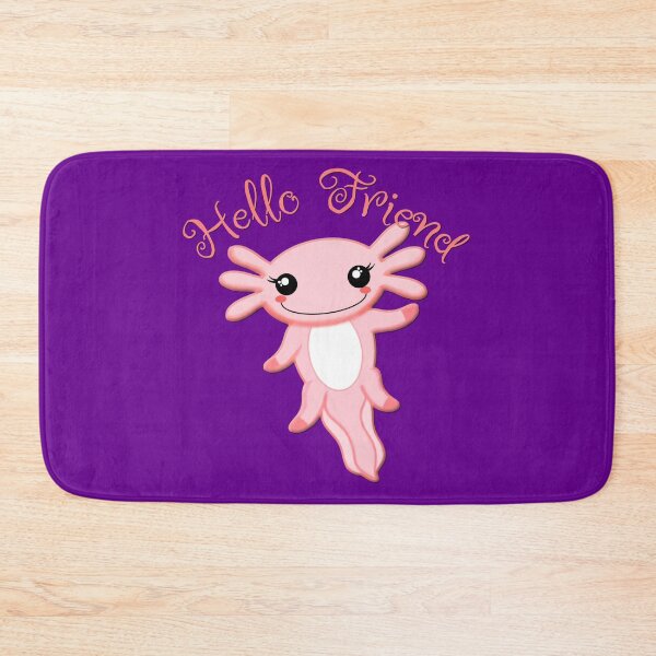 Item preview, Hello Friend Kawaii Axolotl  designed and sold by Alondra.