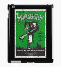 Frankenstein Boris Karloff Movie Vintage Poster iPad Case/Skin