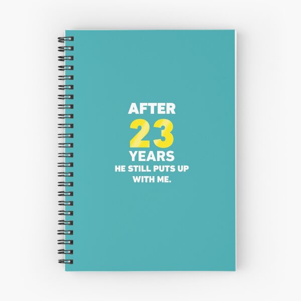 Item preview, After 23 Years He Still Puts Up With Me. designed and sold by AlwaysAwesome.