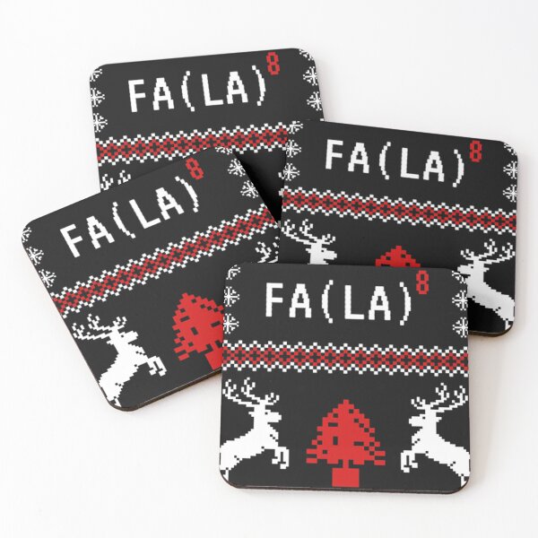 Item preview, FA(LA)8 Funny Math Ugly Christmas Sweater designed and sold by Moralf.