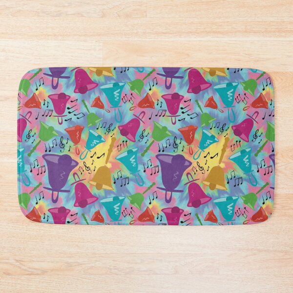 Item preview, Colorful Handbells Tie Dye Pattern designed and sold by SubtleSplit.
