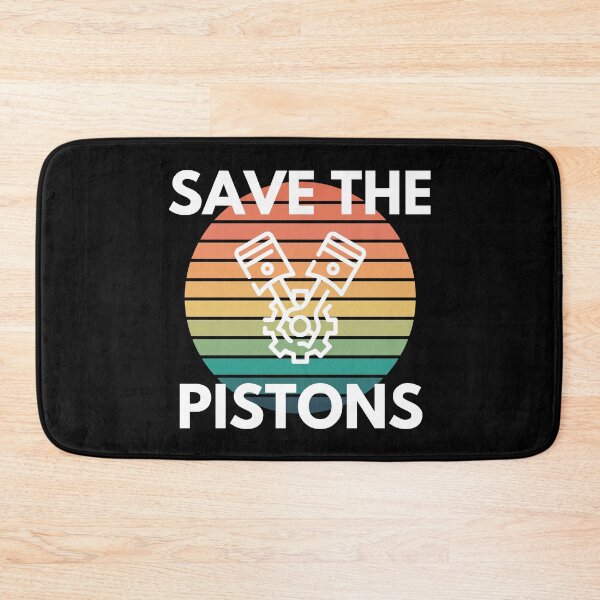 Item preview, Save The Pistons Car Enthusiast Gas Powered Humor designed and sold by EllConApparel.