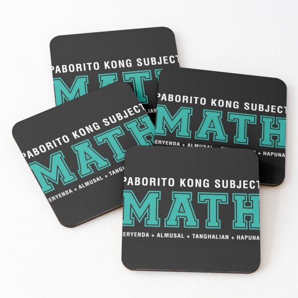 Item preview, Filipino Phrase MATH Merienda Almusal Tanghalian Hapunan Favorite Subject Design Gift Idea designed and sold by Moralf.