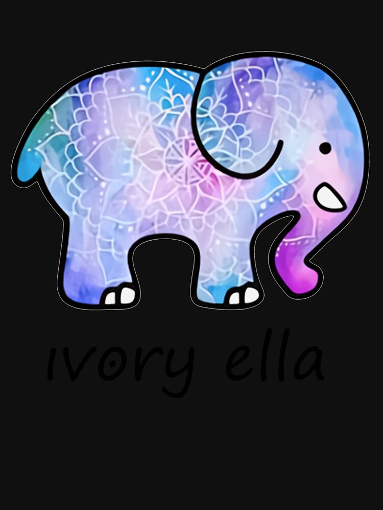 Ivory-Ella-Elephant  Lightweight Sweatshirt for Sale by