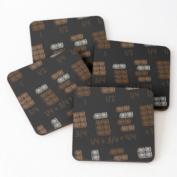 Item preview, Funny Chocolate Quick Maths Fractions Teacher School designed and sold by Moralf.