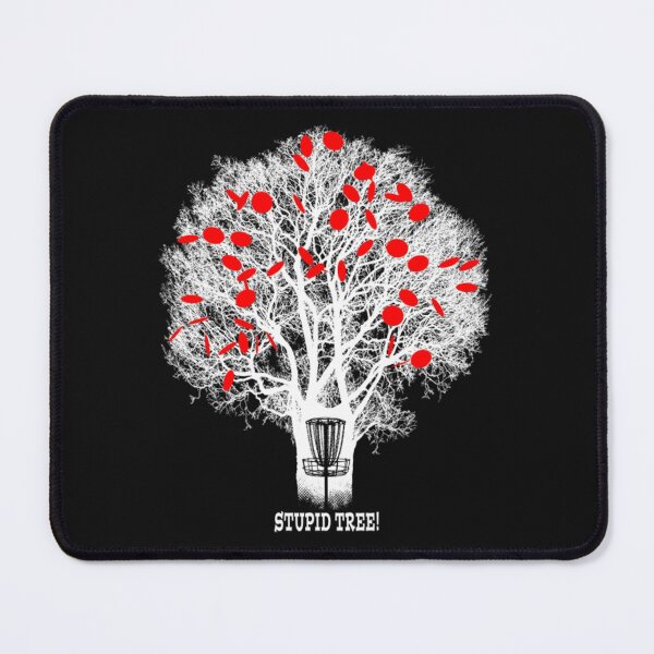 Item preview, Funny Disc Golf Stupid Tree Distressed Frisbee Golf White designed and sold by Moralf.