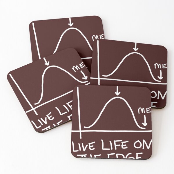 Item preview, Live life on the edge of the bell curve. Essential designed and sold by Herachf.