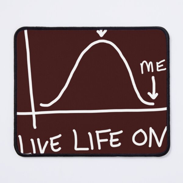 Item preview, Live life on the edge of the bell curve. Essential designed and sold by Herachf.