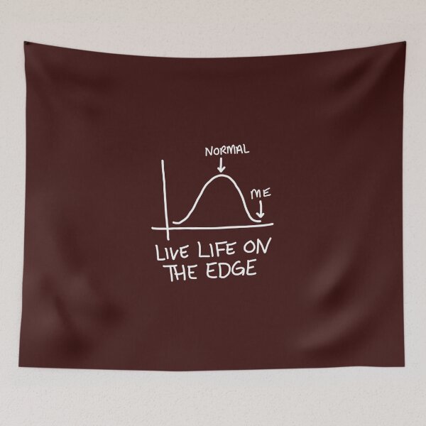 Item preview, Live life on the edge of the bell curve. Essential designed and sold by Herachf.