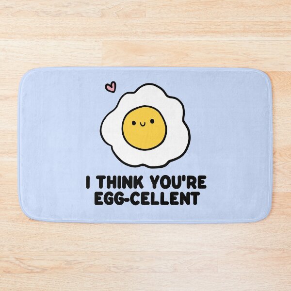 Item preview, I Think You're Egg-cellent, Breakfast Pun designed and sold by Everythingafter.