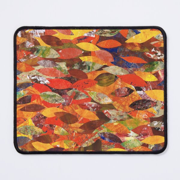 Item preview, Leaves Fish and Umbrellas Collage designed and sold by Heatherian.