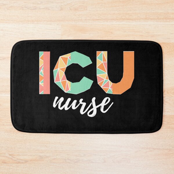 Item preview, ICU Nurse (white text)- RN - Registered Nurse Intensive Care Unit designed and sold by CaitU.