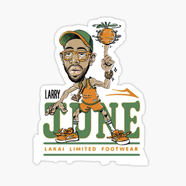 Larry June Lakai Limited Footwear Sticker