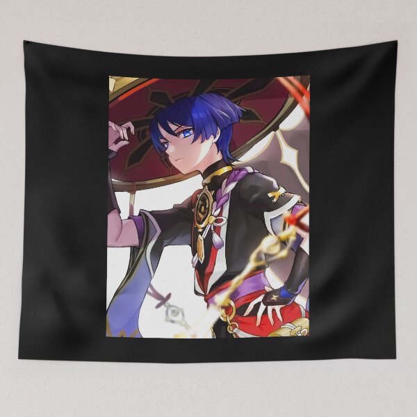 Item preview, Scaramouche Genshin Impact  Classic T-Shirt.png designed and sold by Lindatead.
