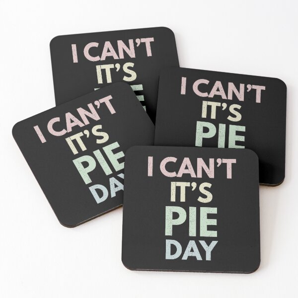 Item preview, I Can't It's Pie Day designed and sold by MoonsmileProd.