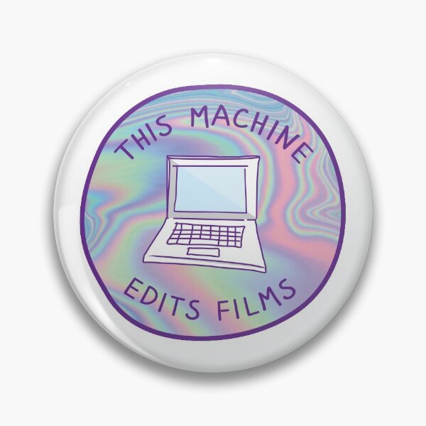 Item preview, This Machine Edits Films – Iridescent designed and sold by anamichele.