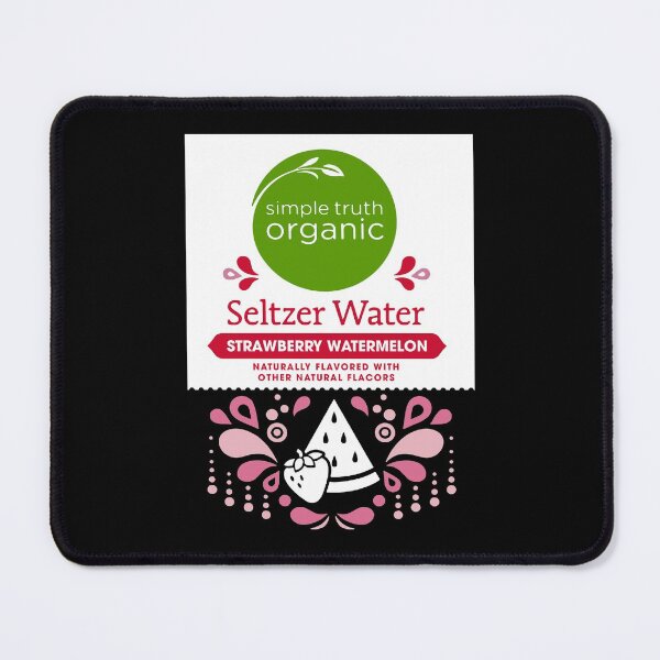 Item preview, Simple Truth Organic Seltzer Water Strawberry Watermelon designed and sold by WilliamJose7.