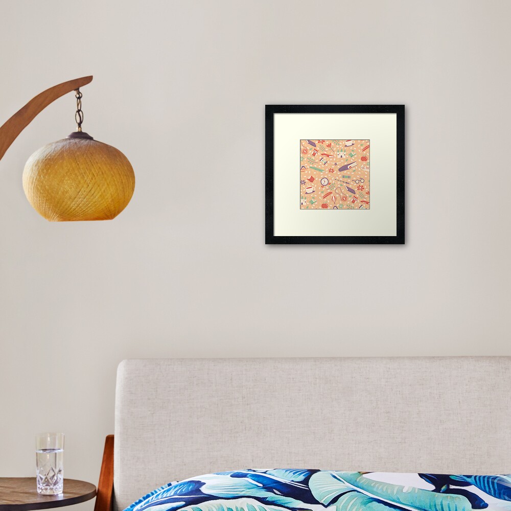 Item preview, Framed Art Print designed and sold by risarodil.
