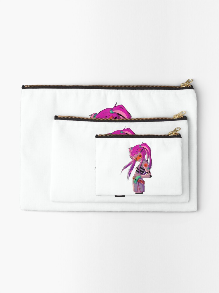 Aesthetic anime girl and boy pfp Zipper Pouch for Sale by Kawaiishizz