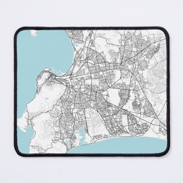 Item preview, Cape Town City Map of South Africa - Circle designed and sold by deMAP.