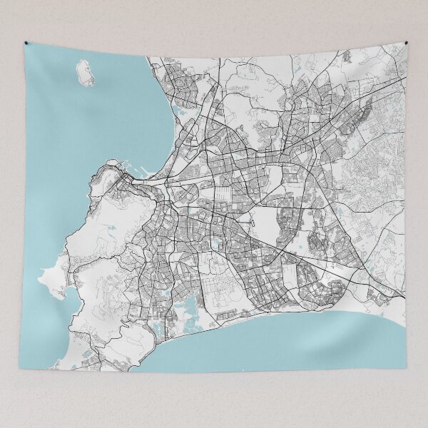 Item preview, Cape Town City Map of South Africa - Circle designed and sold by deMAP.