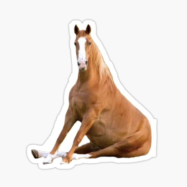 Item preview, horse sit designed and sold by youyouyou219.