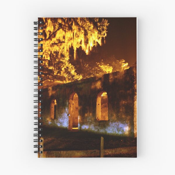 Item preview, Chapel Of Ease St. Helena Island At Night designed and sold by LisaWootenPhoto.