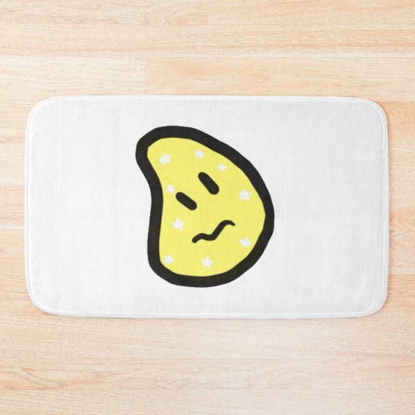 Item preview, yellow nervous blob with stars designed and sold by pastelsloth.