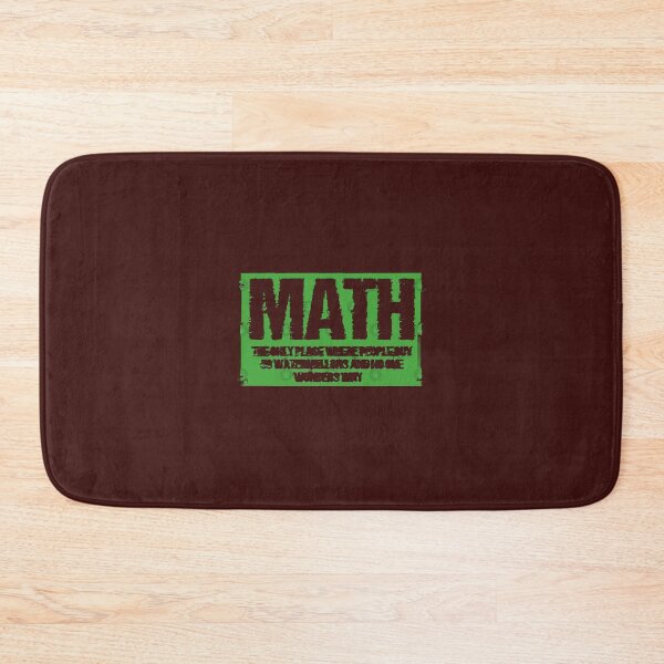 Item preview, Math Funny Mathematics Algebra Geometry Problem Solving Gift TYPO designed and sold by Herachf.