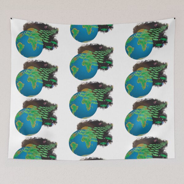 Item preview, Big Green Invaders designed and sold by James Kappernaros.