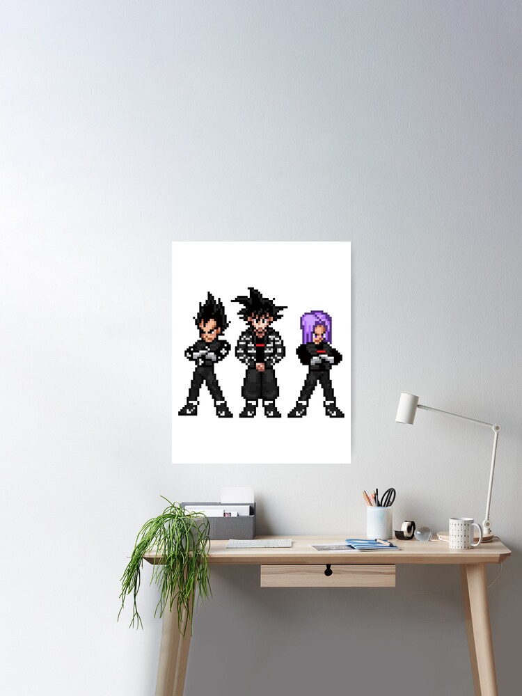 Goku Drip Pixel By Any Means Necessary Poster for Sale by CheppyStore
