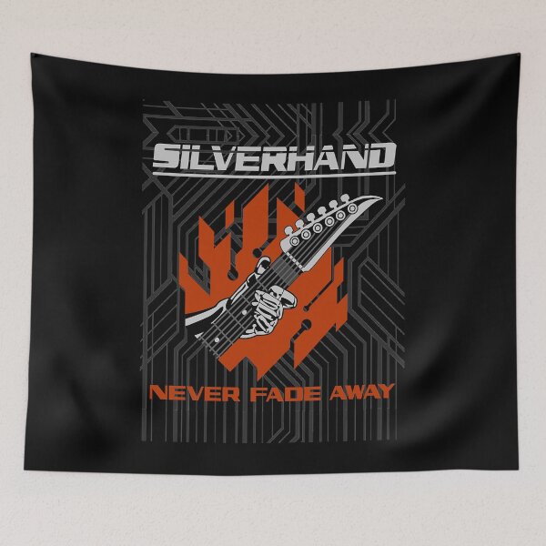 Item preview, Silverhand Never Fade Away Essential T-Shirt.png designed and sold by Craiglowski.