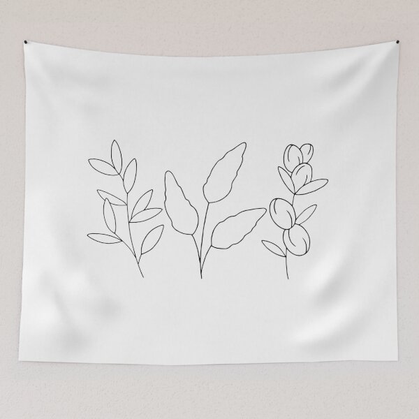 Item preview, Simple herbs/plants Doodle designed and sold by lovekwaii.