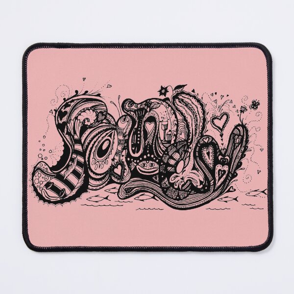 Item preview, Sandy Aussie Tangled Name with Transparent Background designed and sold by Heatherian.