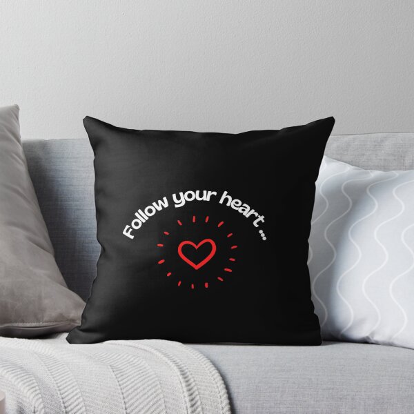 Item preview, Follow Your Heart Inspirational Quotes designed and sold by ExploreTheStore.
