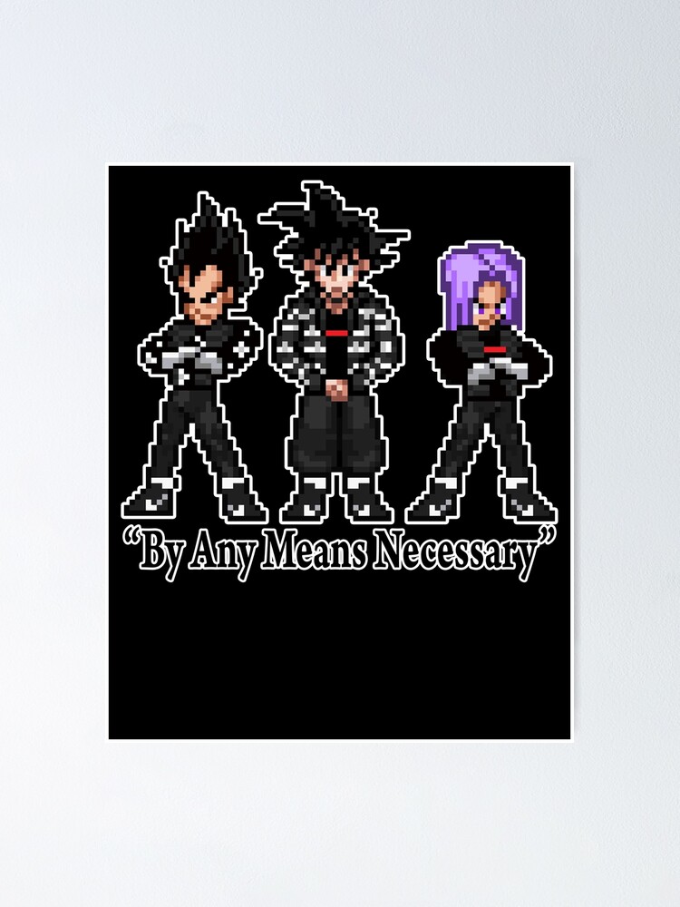 By Any Means Necessary Adult Jacket - Goku Drip - Red