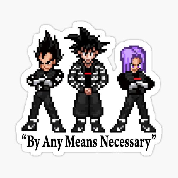 By Any Means Necessary Adult Jacket - Goku Drip - Red