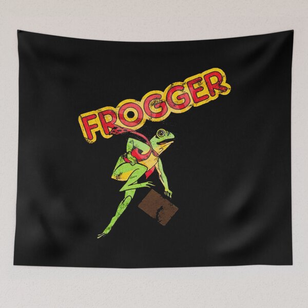 Item preview, Frogger Vintage Style designed and sold by shopKIIIIOOOOO.