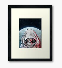She is one with the Force... Framed Print