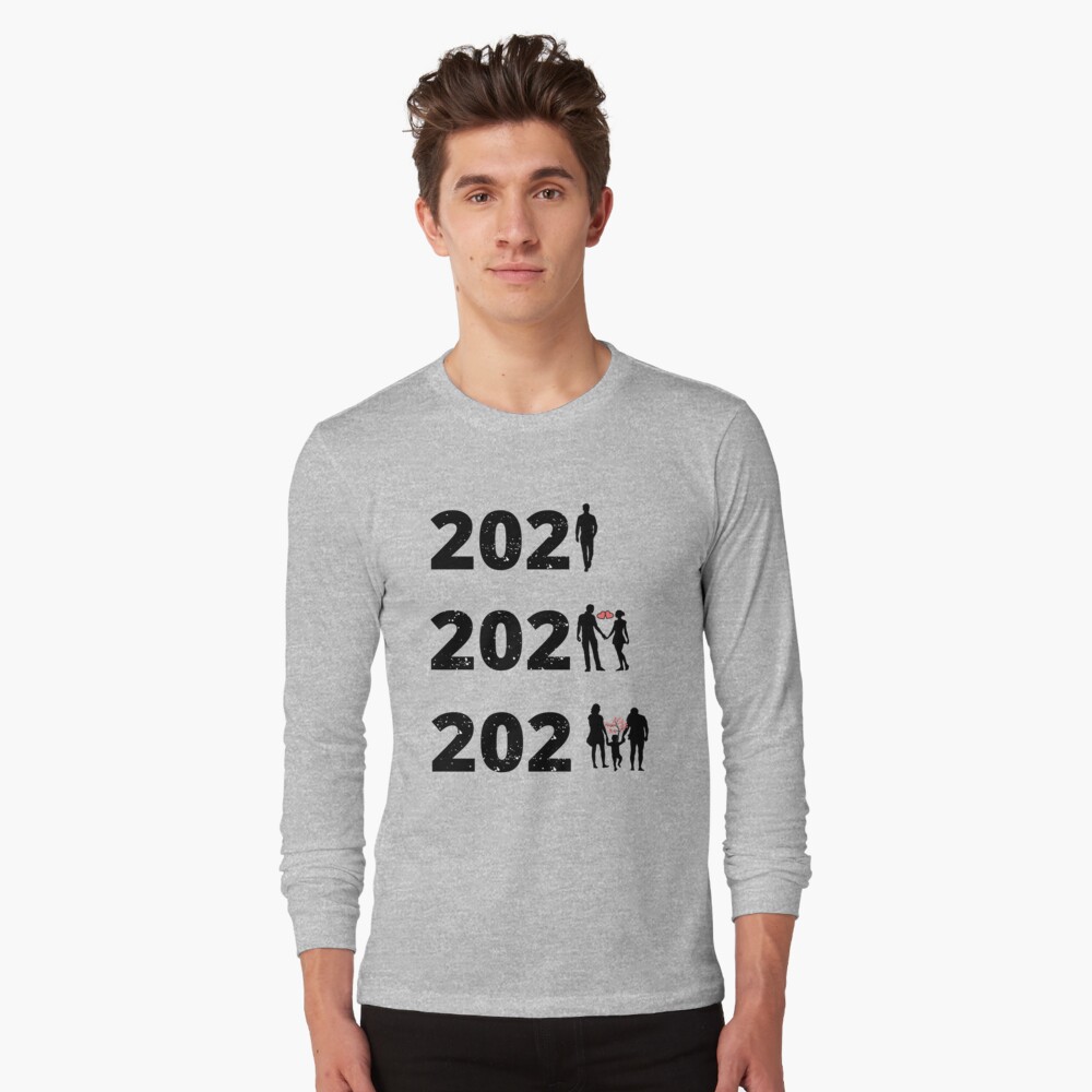 2021, 2022, 2023 Happy new year t-shirt