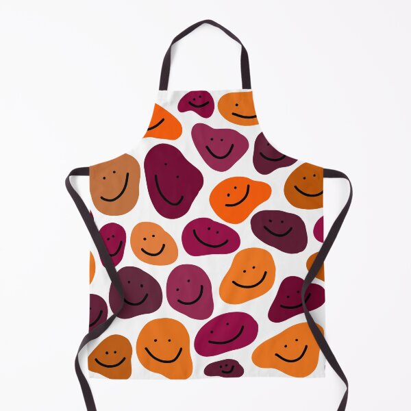 Item preview, Maroon & Orange Smileys :) designed and sold by abbeygfrerer.