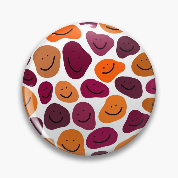Item preview, Maroon & Orange Smileys :) designed and sold by abbeygfrerer.