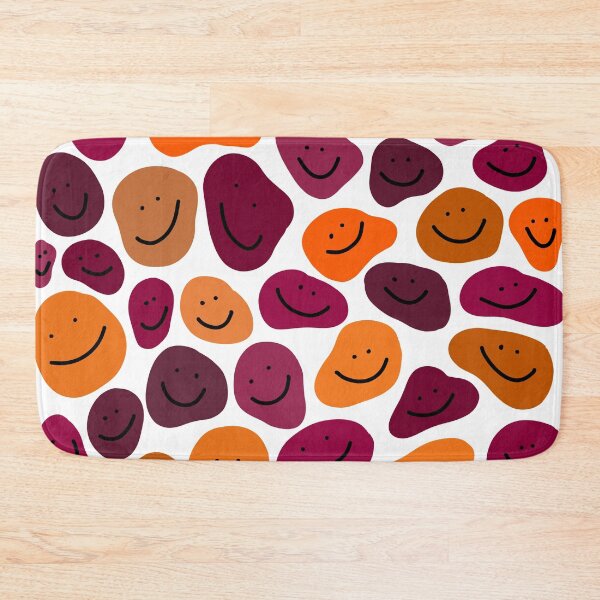 Item preview, Maroon & Orange Smileys :) designed and sold by abbeygfrerer.
