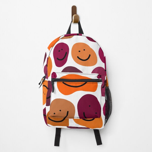 Item preview, Maroon & Orange Smileys :) designed and sold by abbeygfrerer.