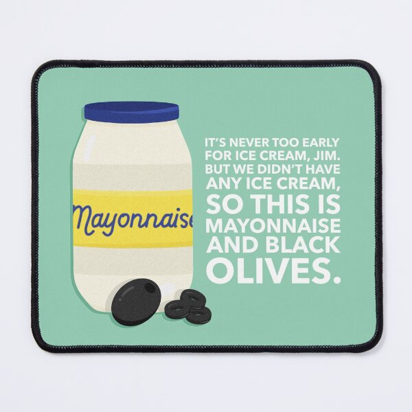 Item preview, The Office Mayonnaise and Black Olives  designed and sold by cutermelon.