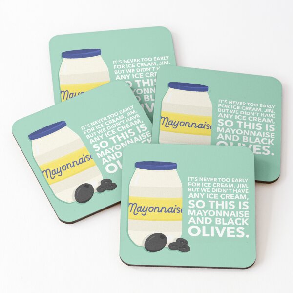 Item preview, The Office Mayonnaise and Black Olives  designed and sold by cutermelon.