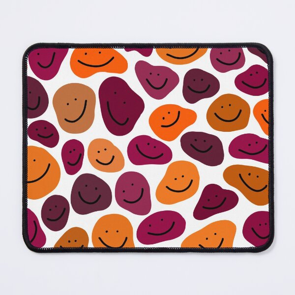 Item preview, Maroon & Orange Smileys :) designed and sold by abbeygfrerer.