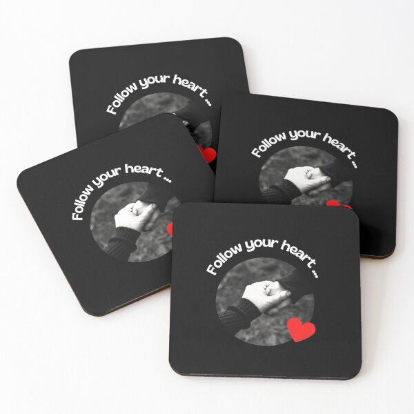 Item preview, Follow Your Heart Inspirational Quotes designed and sold by ExploreTheStore.