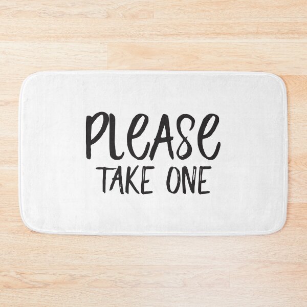 Item preview, Please Take One sign Vinyl Label Decal for  Wedding Day, Store, Shop, Cafe, Office, Restaurants designed and sold by tecoprint.